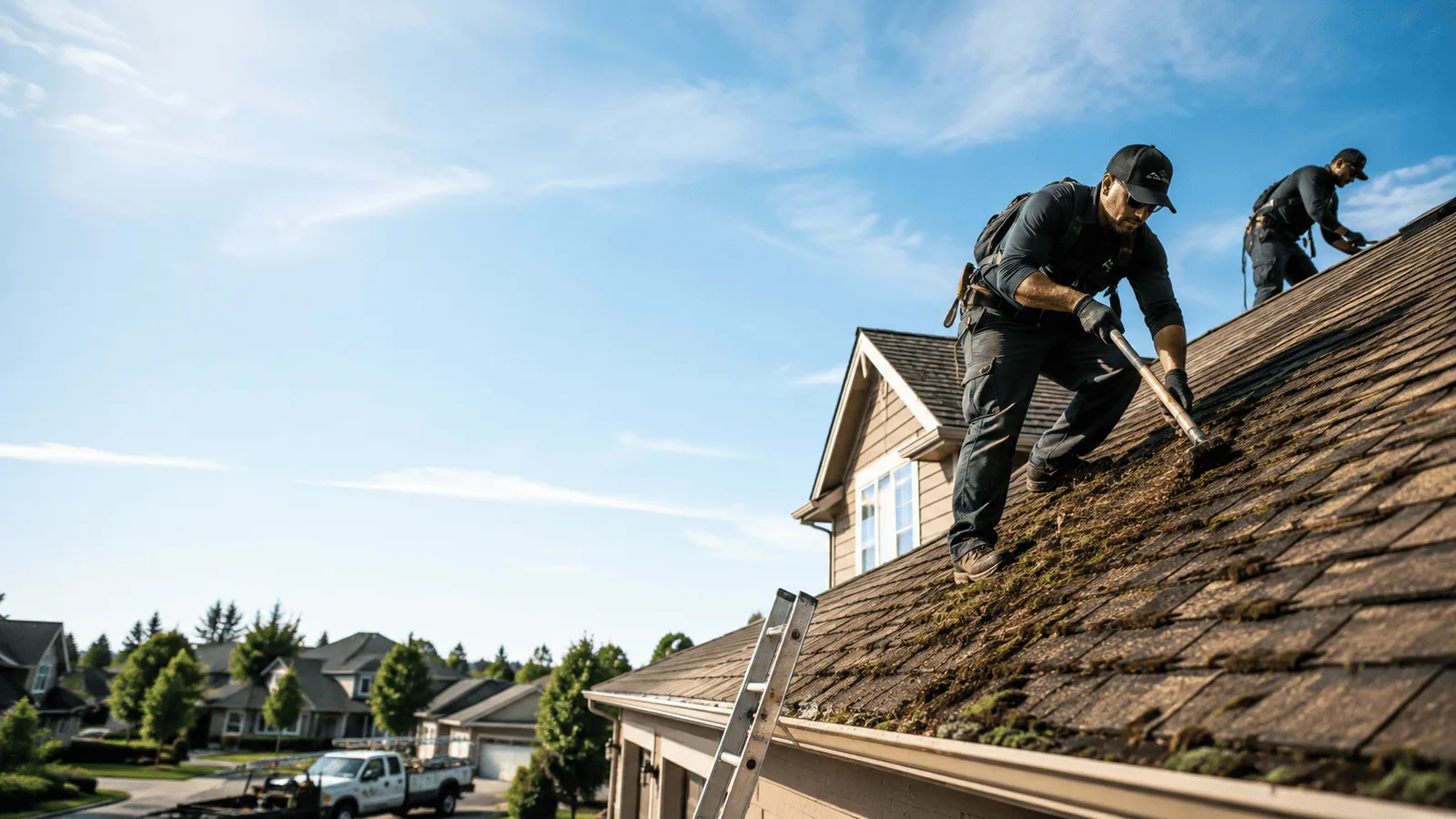 Roof Moss Removal in Canute, OK near me
